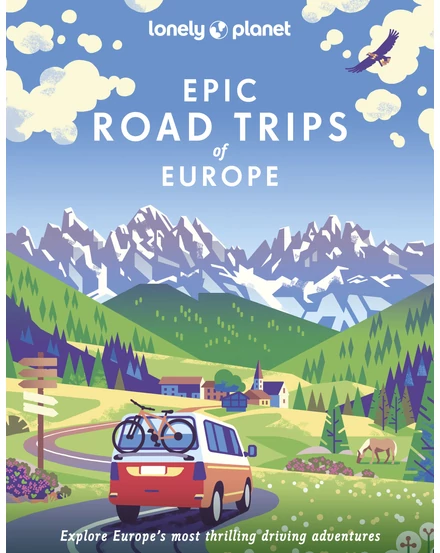 Cartographia Európa (Epic Road Trips) útikönyv Lonely Planet (angol)-9781838695095