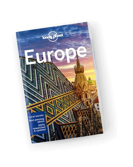 Cartographia Európa útikönyv Lonely Planet (angol) 9781788683906