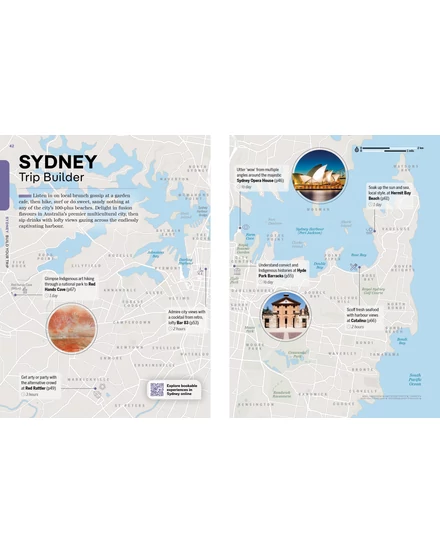 Cartographia Ausztrália keleti partvidéke (Experience) képes útikönyv Lonely Planet-9781838694821