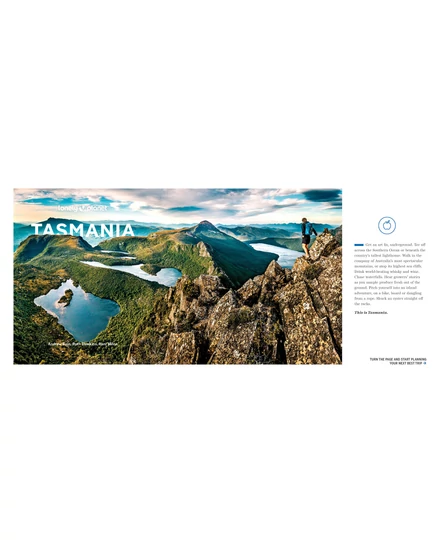 Cartographia-Tasmánia (Experience) képes útikönyv Lonely Planet-9781838695637