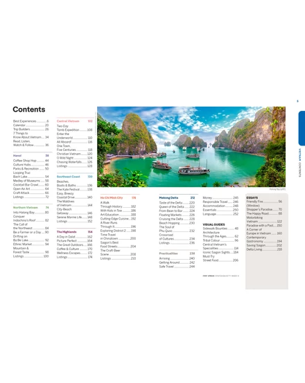 Cartographia Vietnám (Experience) képes útikönyv Lonely Planet-9781838694852