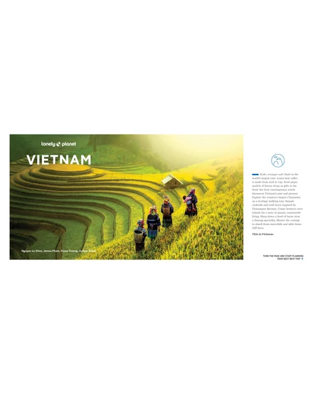 Cartographia Vietnám (Experience) képes útikönyv Lonely Planet-9781838694852