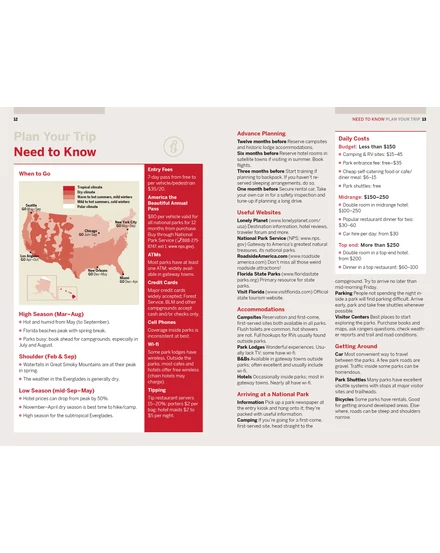 Cartographia-Florida és az USA déli rész Nemzeti Park útikönyv - Lonely Planet (angol)-9781838696092