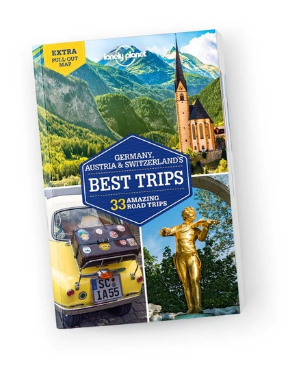 Cartographia Németország, Ausztria, Svájc Best trips útikönyv Lonely Planet (angol) 9781786575814