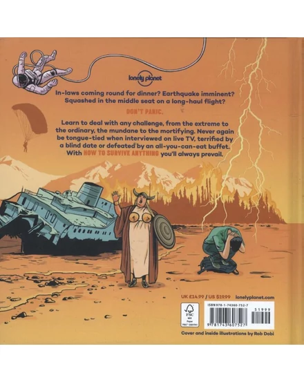 Cartographia-Hogyan éljünk túl BÁRMIT (How to Survive Anything) - Lonely Planet-9781743607527
