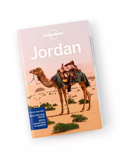 Cartographia Jordánia útikönyv Lonely Planet (angol) 9781787015883