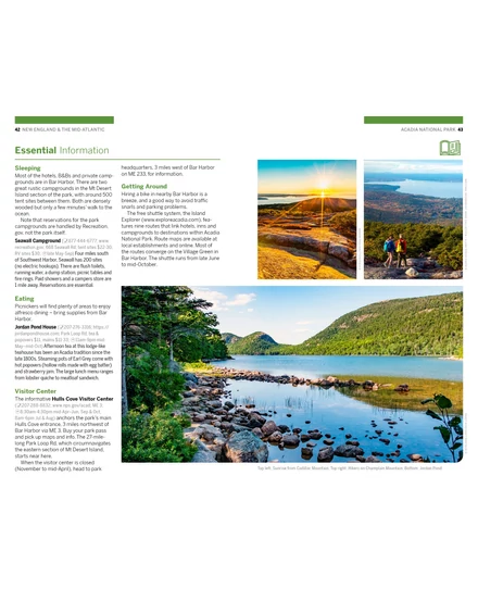 Cartographia-USA - New England és a közép-atlanti államok Nemzeti Park útikönyv - Lonely Planet (angol)-9781838696078