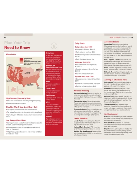 Cartographia-USA - New England és a közép-atlanti államok Nemzeti Park útikönyv - Lonely Planet (angol)-9781838696078