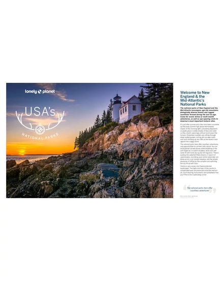 Cartographia-USA - New England és a közép-atlanti államok Nemzeti Park útikönyv - Lonely Planet (angol)-9781838696078