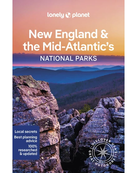 Cartographia-USA - New England és a közép-atlanti államok Nemzeti Park útikönyv - Lonely Planet (angol)-9781838696078
