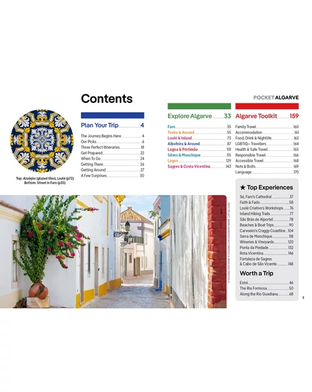 Cartographia Algarve Pocket útikönyv Lonely Planet (angol) 9781788680486