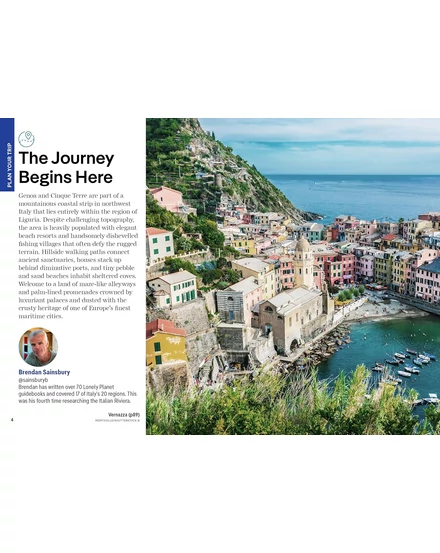Cartographia Genova és Cinque Terre Pocket útikönyv Lonely Planet (angol) 9781788684125