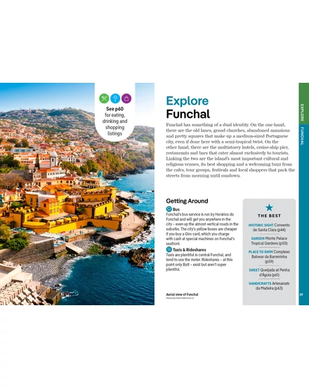 Cartographia Madeira Pocket útikönyv Lonely Planet (angol) 9781837583560
