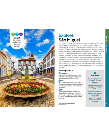 Azori-szigetek (Pocket) zseb útikönyv Lonely Planet (angol)