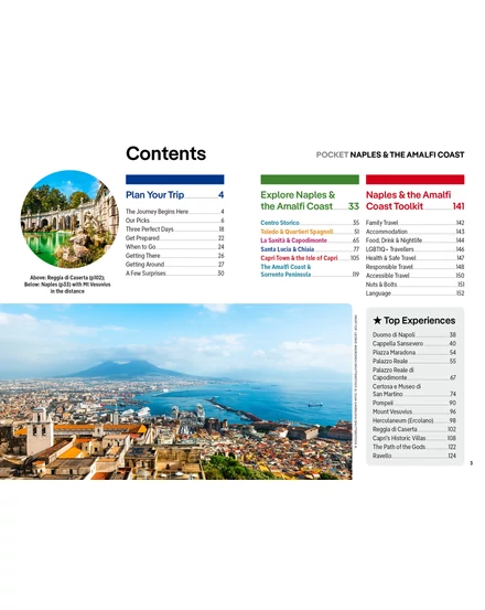 Cartographia Nápoly és az Amalfi-part Pocket útikönyv Lonely Planet (angol) 9781837583409