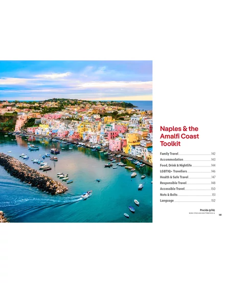 Cartographia Nápoly és az Amalfi-part Pocket útikönyv Lonely Planet (angol) 9781837583409
