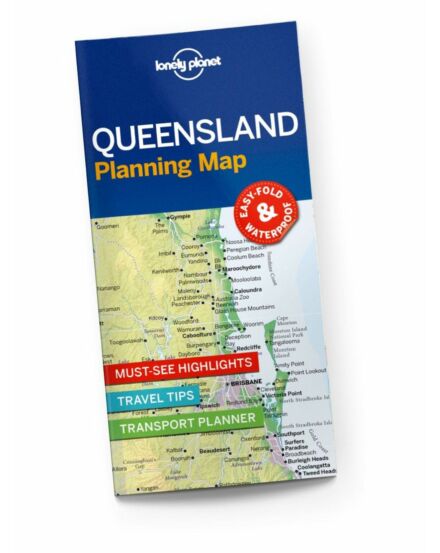 Cartographia Queensland laminált térkép 9781788686044