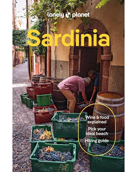 Cartographia Szardínia útikönyv Lonely Planet (angol) 9781838694166