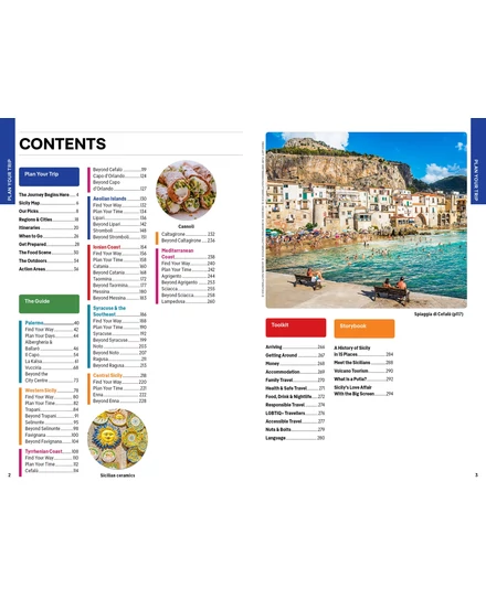 Cartographia Szicília útikönyv Lonely Planet (angol) 9781837583416