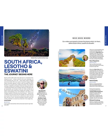 Cartographia Dél-Afrika, Lesotho és Szváziföld útikönyv Lonely Planet (angol) 9781838699468