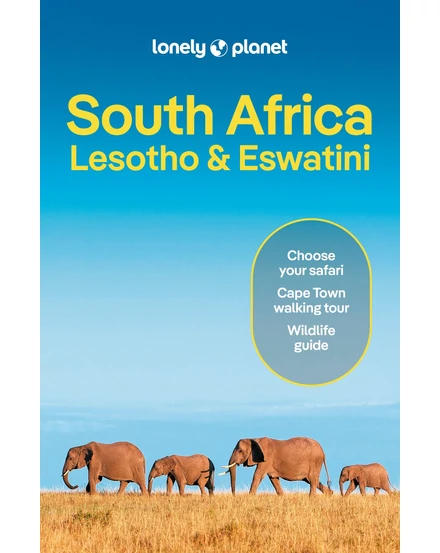 Cartographia Dél-Afrika, Lesotho és Szváziföld útikönyv Lonely Planet (angol) 9781838699468