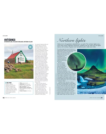 Cartographia Európa (Under the Stars - Europe) kemping útikönyv Lonely Planet (angol)-9781838694975