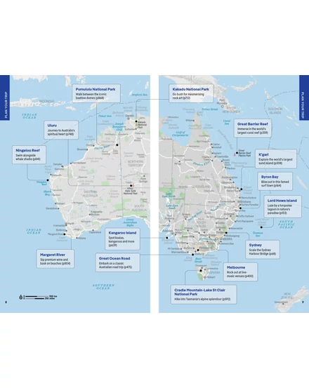 Ausztrália útikönyv Lonely Planet (angol)