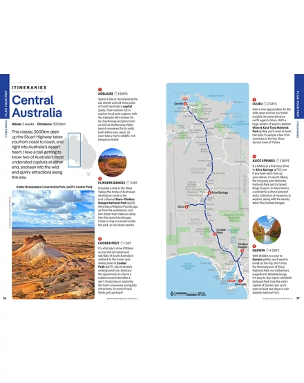 Ausztrália útikönyv Lonely Planet (angol)