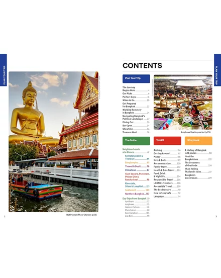 Bangkok útikönyv Lonely Planet (angol)