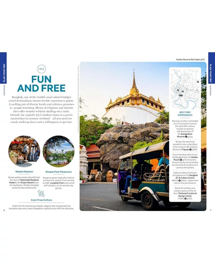 Bangkok útikönyv Lonely Planet (angol)