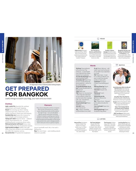 Bangkok útikönyv Lonely Planet (angol)