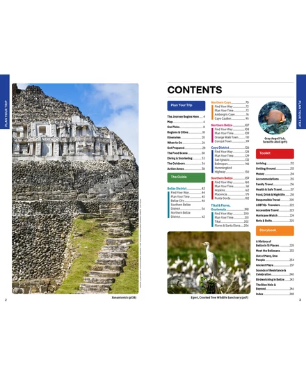 Belize útikönyv Lonely Planet (angol)