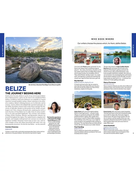 Belize útikönyv Lonely Planet (angol)