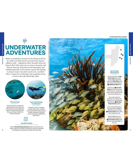 Belize útikönyv Lonely Planet (angol)