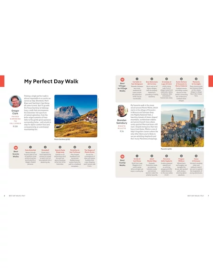 Best Day Walks Olaszország útikönyv - Lonely Planet (angol)