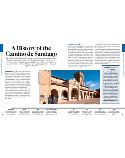 Camino de Santiago zarándokút útikönyv (angol) Lonely Planet