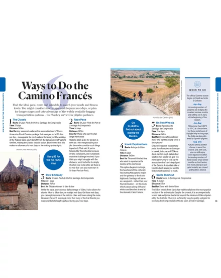 Camino de Santiago zarándokút útikönyv (angol) Lonely Planet