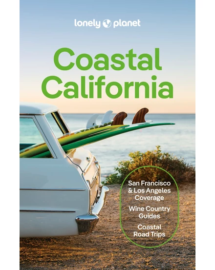 Kalifornia partvidéke útikönyv Lonely Planet-9781787016781