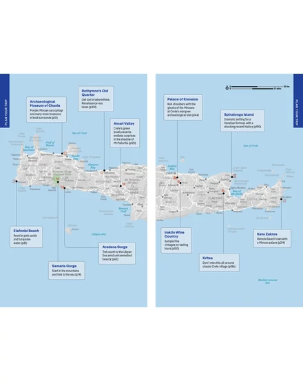 Kréta útikönyv Lonely Planet (angol)
