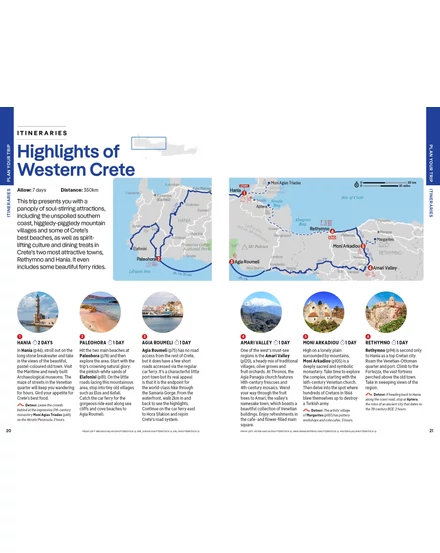 Kréta útikönyv Lonely Planet (angol)
