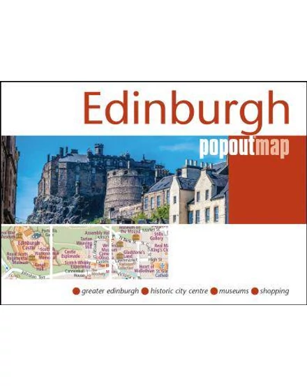 Cartographia Edinburgh PopOut várostérkép 9781914515286