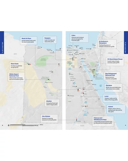Egyiptom útikönyv Lonely Planet (angol)