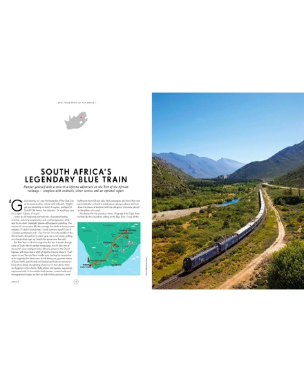 Epic Train Trips of the World útikönyv Lonely Planet (angol)
