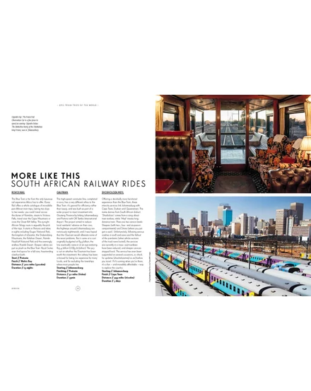 Epic Train Trips of the World útikönyv Lonely Planet (angol)