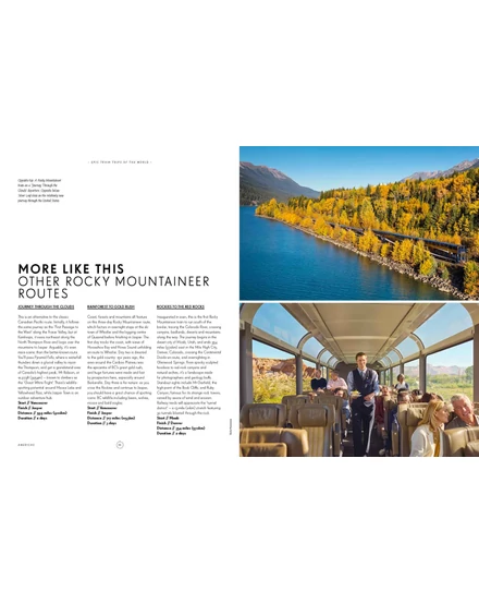 Epic Train Trips of the World útikönyv Lonely Planet (angol)