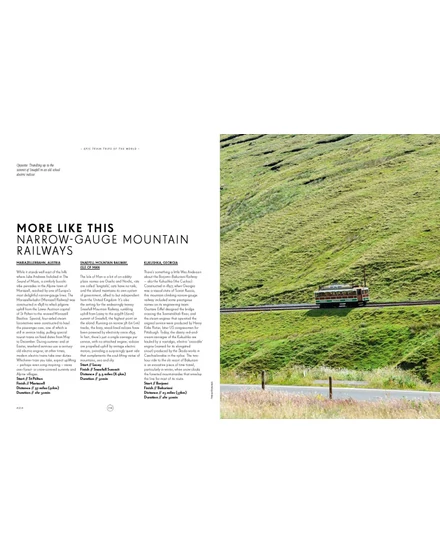 Epic Train Trips of the World útikönyv Lonely Planet (angol)