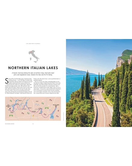 Epic Van Trips of Europe útikönyv Lonely Planet (angol)