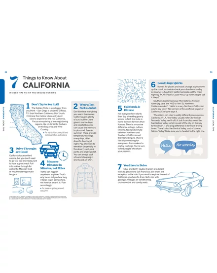 Kalifornia (Experience) útikönyv Lonely Planet (angol)