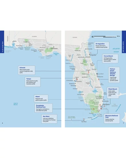 Florida útikönyv Lonely Planet (angol)