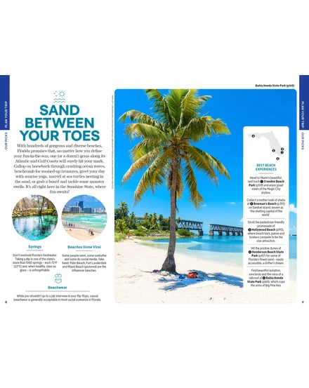 Florida útikönyv Lonely Planet (angol)